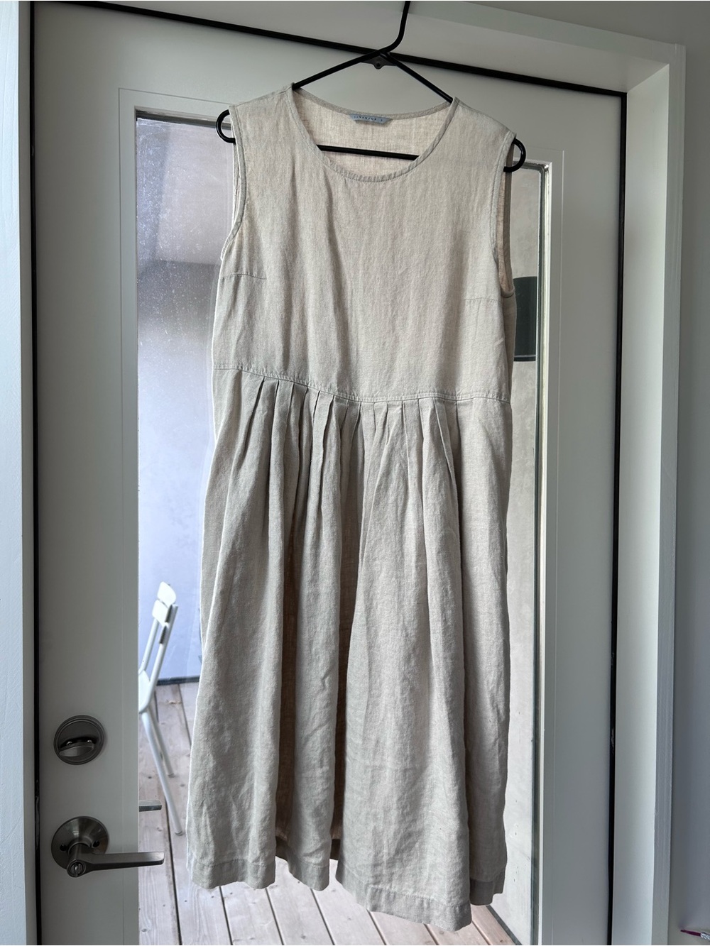Linenfox linen day dress S